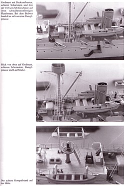 Vom Original zum Modell: Große Kreuzer Kaiserin Augusta