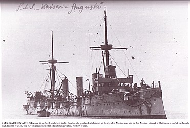 Vom Original zum Modell: Große Kreuzer Kaiserin Augusta