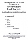 Khl & Niestle: Planmappe: Groer Kreuzer Frst Bismarck