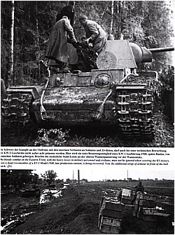 KW-1 Der schwere sowjetische Panzer des 2. WK (späte Varianten)