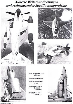 Die senkrechtstartenden Raketenabfangjäger der Luftwaffe ...