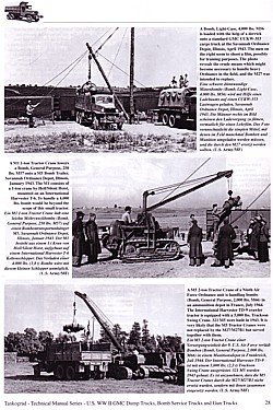 U.S. WW II GMC CCKW 2 ½-TON 6x6 Dump Trucks, Gun Trucks