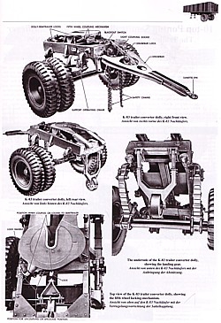 U.S. WW II Semitrailers for Autocar, Federal & IHC Tractor Truck