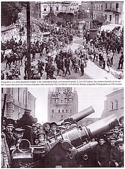 Belagerung & Gefangenschaft - Przemysl bis Russisch-Turkestan