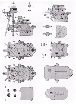 Der japanische Leichte Kreuzer SENDAI (1942)
