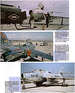 Republic F-84F "Thunderstreak" - Die "Thunderstreak" im Dienste
