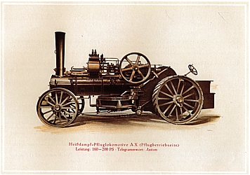 Rheinmetall Heissdampfpflüge nach dem Zweimaschinensystem