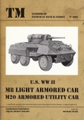 U.S. WW II M8 Light Armored Car M20 Armored Utilitiy Car