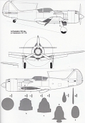 Russisches Jagdflugzeug Lawotschkin La-9