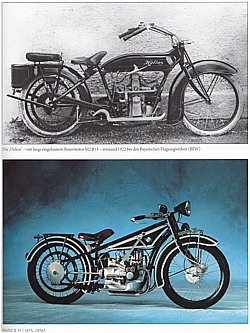 BMW Motorräder aus neunzig Jahren