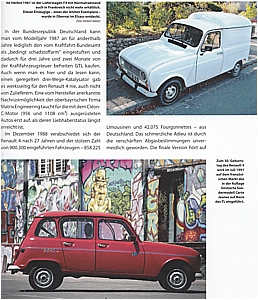 Renault R4 alle Modelle von 1961 bis 1992