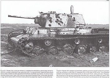 KV Tanks on the Battlefield
