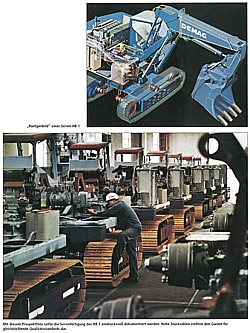 DEMAG - Bagger aus Düsseldorf