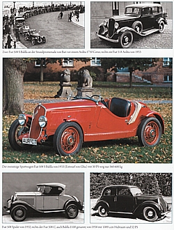 Fiat: Die Personenwagen-Chronik