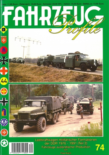 Lastkraftwagen militärischer Formationen der DDR 1976-1991 Teil2