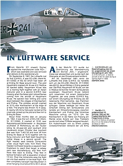 Fiat/Dornier G.91 "Gina" - Teil 1