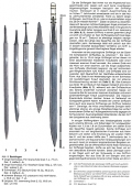 Das Frnkische Heer der Merowingerzeit, Teil 3: Beilwaffen, Sax, Stangen und Bogenwaffen