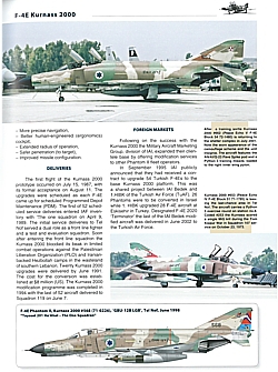 Israeli Phantoms: The "Kurnass" in IDF/AF Service 1989 until Today