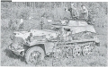 German Support Vehicles on the Battlefield