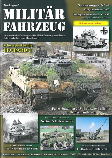 Tankograd Militärfahrzeug - Sonderausgabe N° 86, Frühjahr-Sommer 2023