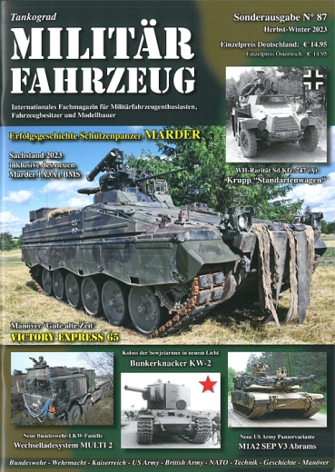 Tankograd Militärfahrzeug - Sonderausgabe N° 87, Herbst-Winter 2023