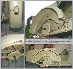 Schweres Kraftrad BMW Typ R12 in Detail