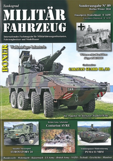 Tankograd Militärfahrzeug - Sonderausgabe N° 89, Herbst-Winter 2024
