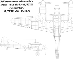 Messerschmitt Me 210/410 in Detail