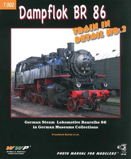 Dampflok BR 86 in Detail