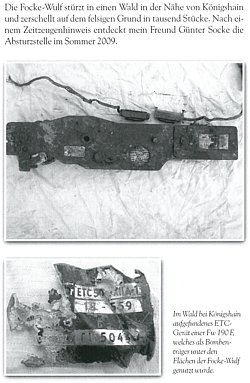 Aufschlagbrand - Fliegerschicksale des Zweiten Weltkrieges, Band 1