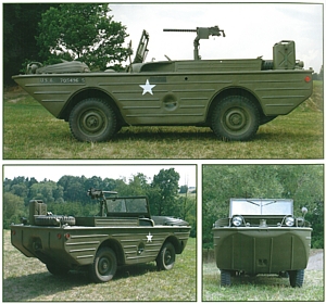 Amphibious Jeeps in Detail