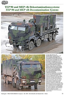 Fahrzeuge der ABC-Abwehrkräfte heute
