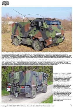 Fahrzeuge der ABC-Abwehrkräfte heute