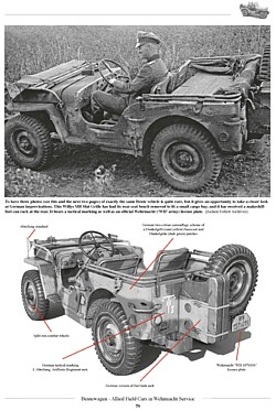 Beutewagen - Allied Field Cars in Wehrmacht Service