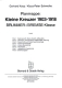 Koop & Schmolke: Planmappe: Kleine Kreuzer 1903-1918