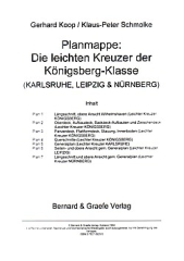 Koop & Schmolke: Planmappe: Die leichten Kreuzer Königsberg-