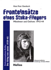 Hans Peter Eisenbach: Fronteinsätze eines Stuka-Fliegers