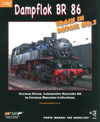 Dampflok BR 86 in Detail